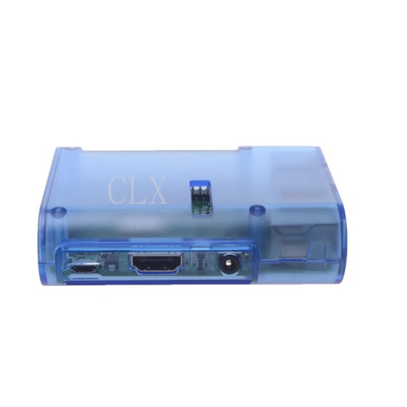 Carcasa Raspberry Pi 3 B +, Raspberry Pi Rpi 3, carcasa, carcasa Raspberry Pi 3 B + carcasa acrílica para RPI 3B/3B +: blue case
