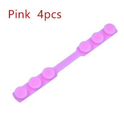 1/4 pièces réglable anti-dérapant masque oreille poignées Extension crochet masques faciaux boucle support ajustement masque étendre ceinture oreille crochets: 4PC pink