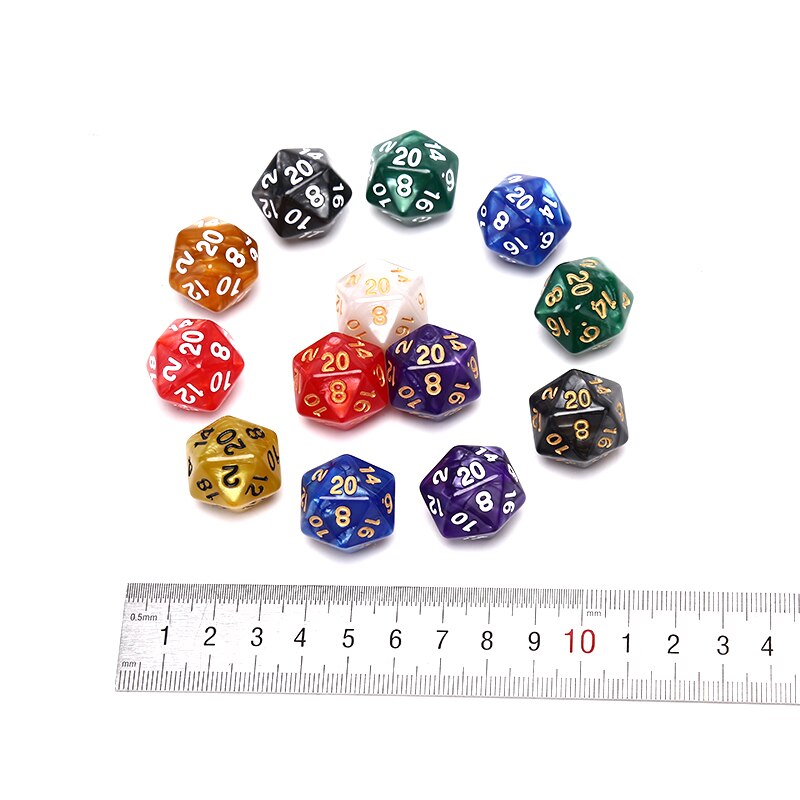 1pcs 20-sided pearl dice game dice bar party party game props