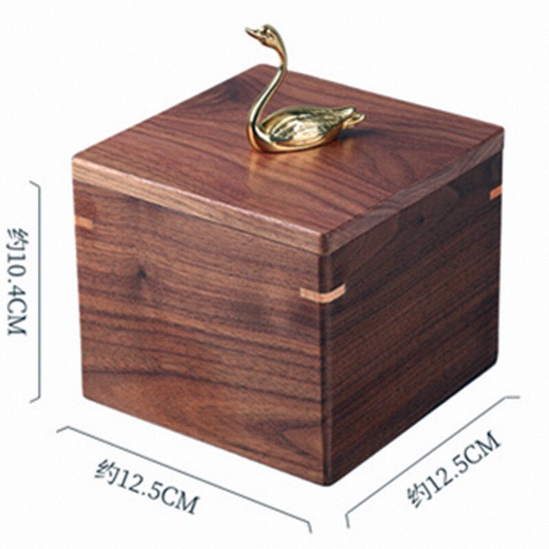 Om Clear Memorial Houten Huisdier Crematie As Urn As Kist Coffin Box Hout