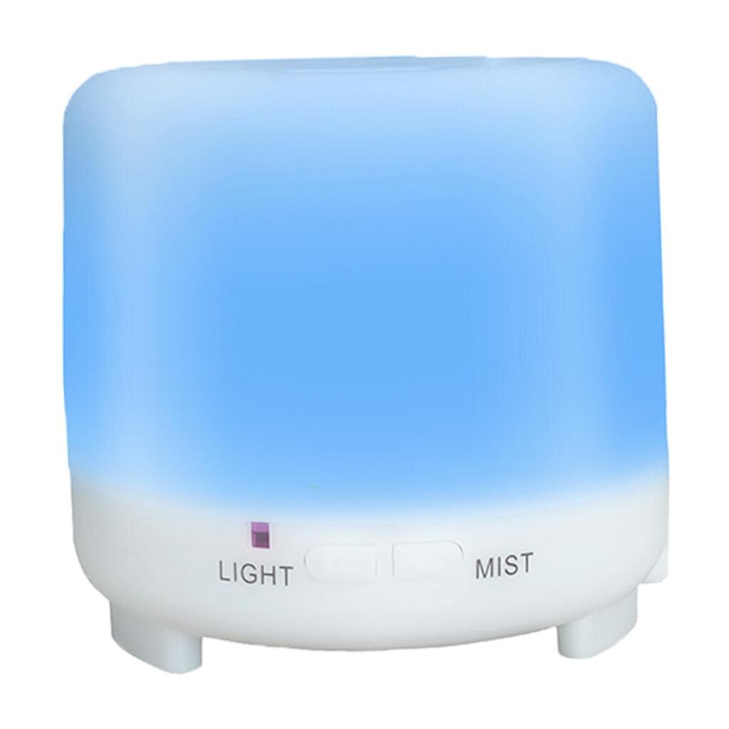 Dyfuzor powietrza zapachowy olejek eteryczny nawilżacz powietrza oczyszczacz powietrza 7 kolory doprowadziło: zielony