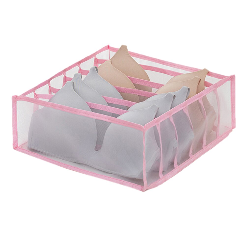 Underwear Storage Boxes Clothes Organizer Drawer Nylon Divider Closet Organizer For Folding Ties Socks Shorts Bra Organizer