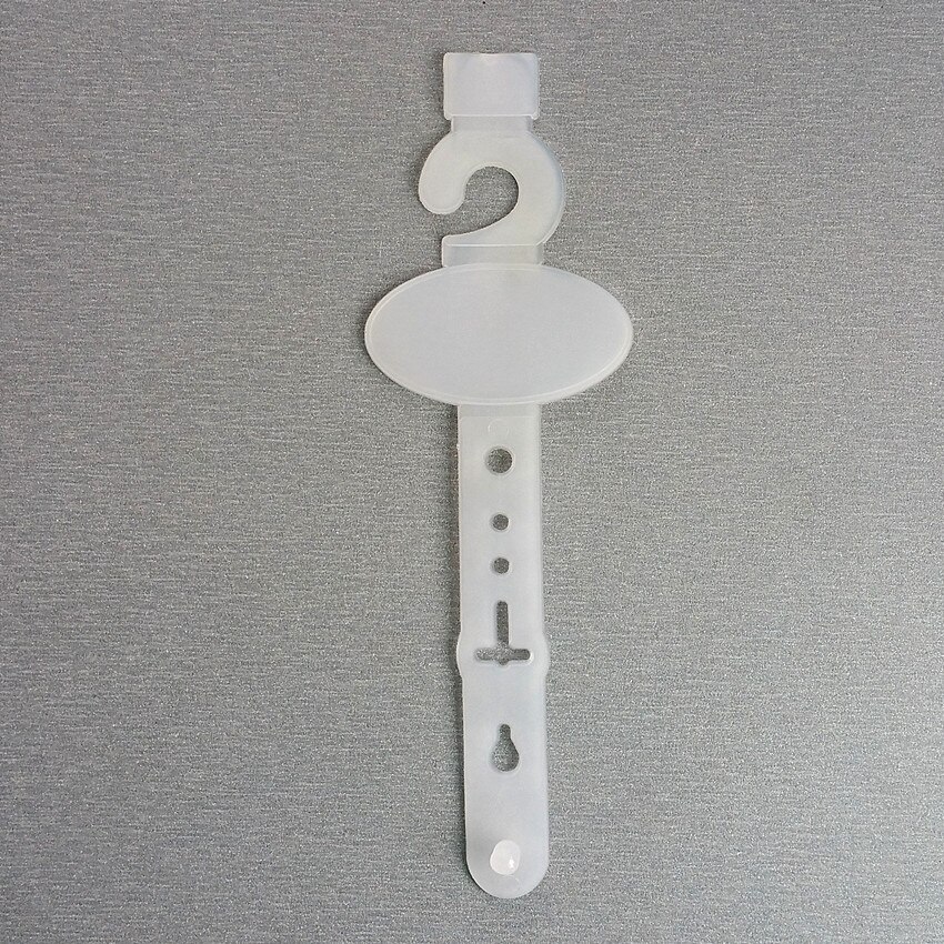 HK12 Plastic PP Leather Belt Products Package Display Hanging Clip Buckle Clasps For Garments Accessories On Pegs Hooks 200pcs