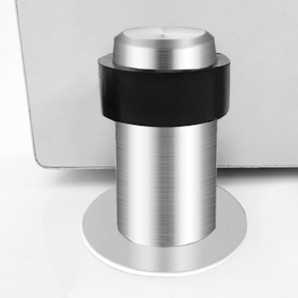 Stainless Steel Anti-collision Door Stopper Stainless Steel Round Resistance Home Door Floor Wall Protector Door Catcher Stops