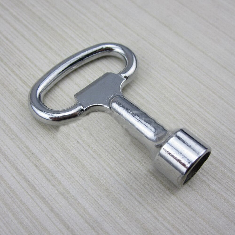 Hissdörr nyckel triangelnyckel universalnyckel tågknapp 1 bit metallnyckelnyckel för 9 x 8mm triangelpanellås