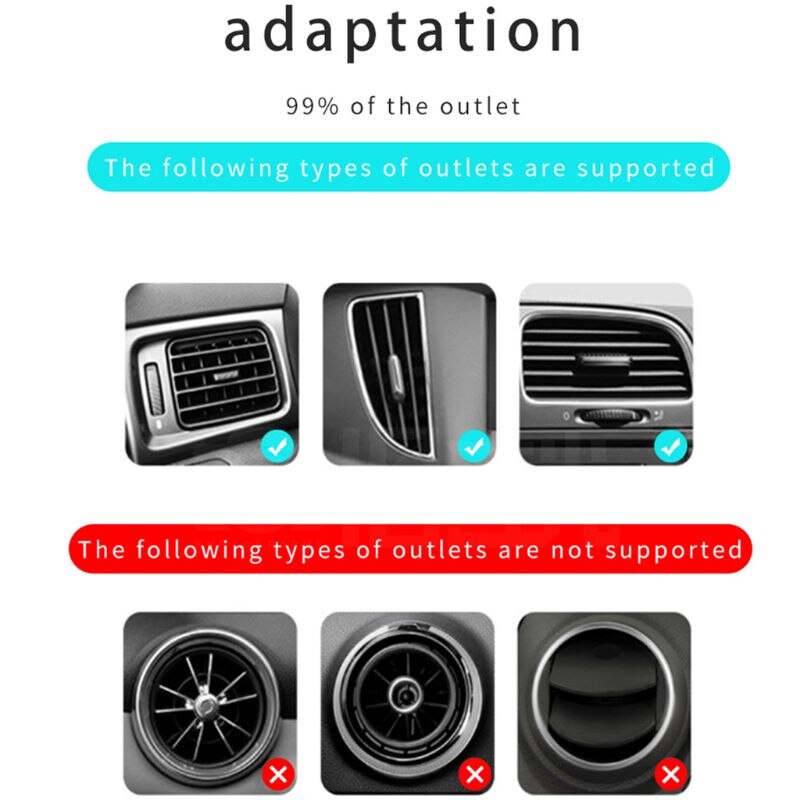 T6 Car Wireless Charging Phone Bracket Automatic Induction Cell Phone Mount Holder Stand Hands-free Cradle Firmly Fixed