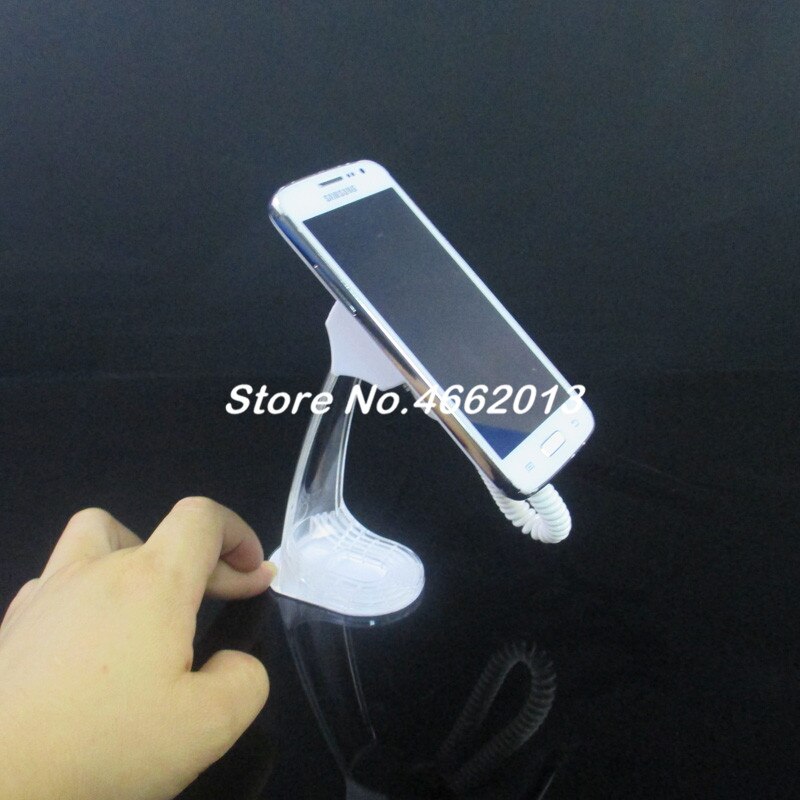 10pcs/lot retail shop display clear acrylic magnet display holder for mobile phone