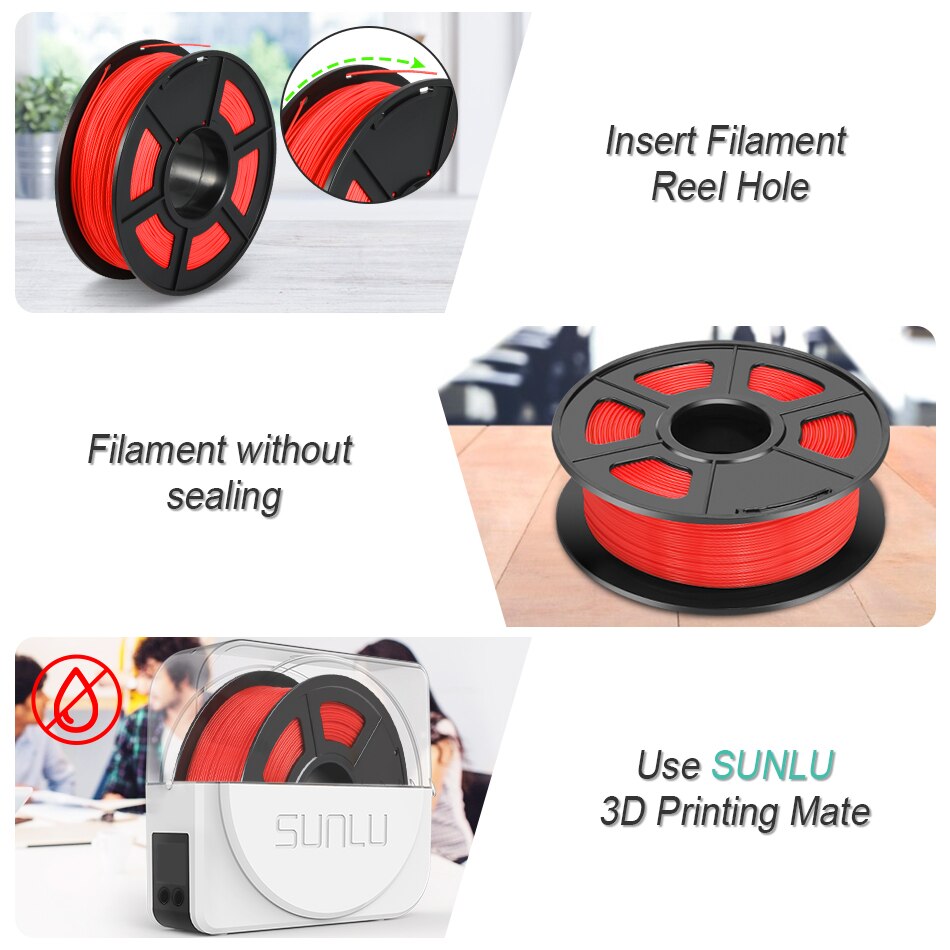 SUNLU SPLA-Filament pour imprimante 3D, nouveauté, Filament d'une bonne ténacité