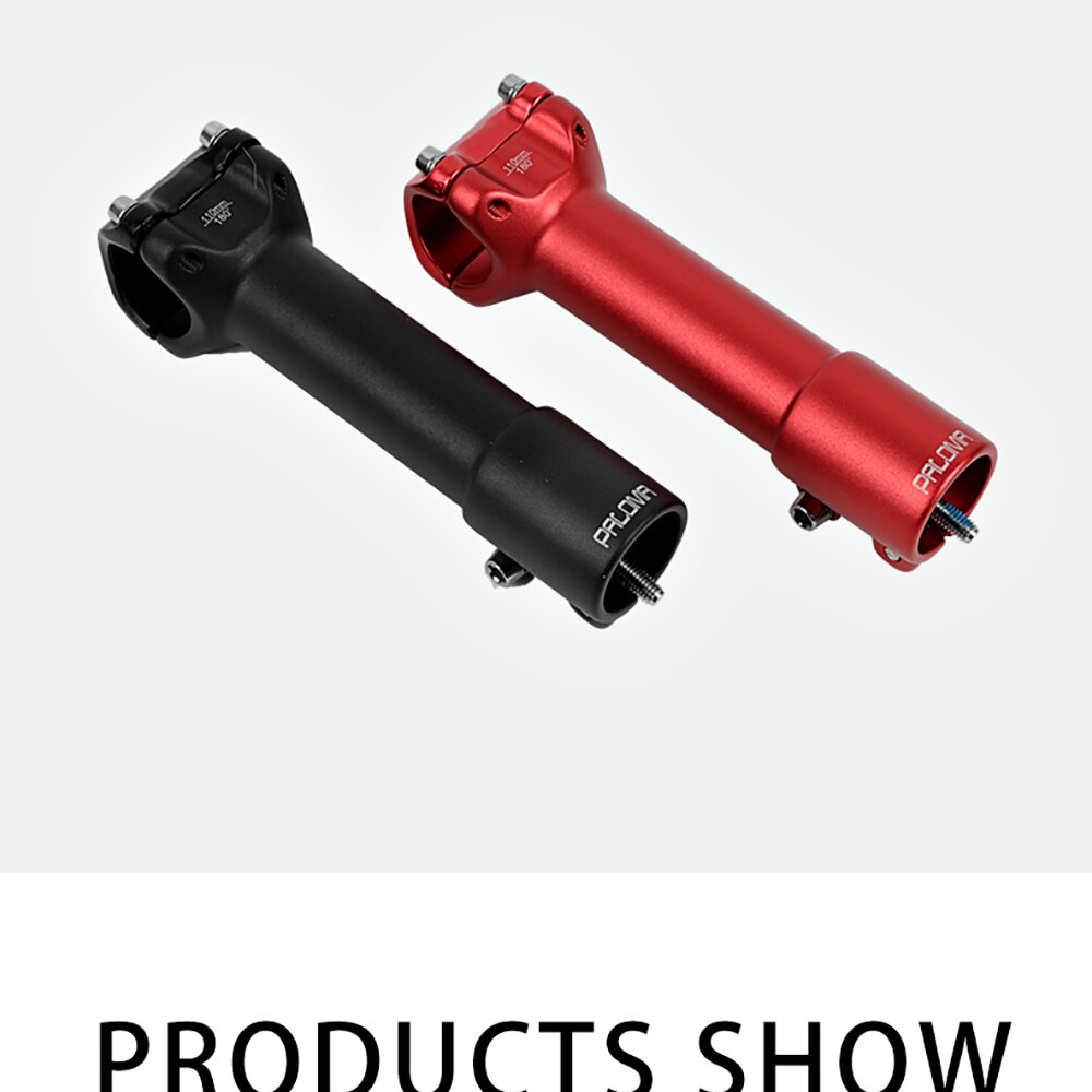 PALOMA One Piece Forged Stem180 Degree Bicycle Stem Riser for MTB Road City Bike 31.8x110mm Fork Extension Bar Clamp Mtb Power