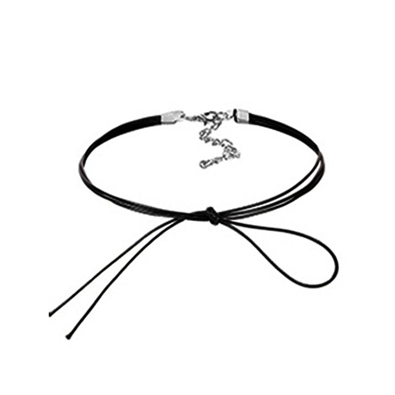 Koreaanse Mode Fluwelen Choker Ketting Voor Vrouwen Vintage Sexy Kant Ketting Met Hangers Gothic Meisje Hals Sieraden Accessoires: Blue Zinc Plated