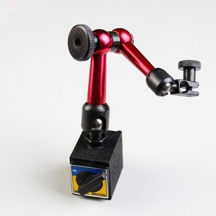 Mini Universele Flexibele Dial Test Indicator Magnetische Base Holder Stand Magnetische Correctie Gauge Stand Indicator Tool