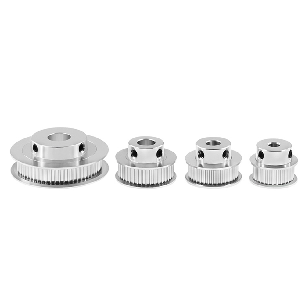 1 stücke GT2 Timing Pulley 30 36 40 60 Zahn Rad Bohrung 5mm 8mm Aluminium Zähne Teile Für GT2 Zahnriemen Reprap 3D Drucker Teile