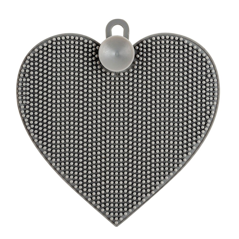 Silicone Dish Washing Scrubber Non Stick Food-Grade Dish Brush Kitchen Scrubber Cleaning Rag RERI889