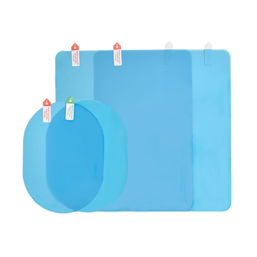 Film de protection imperméable pour rétroviseur de voiture, 2 pièces, Anti-brouillard, imperméable, accessoires autocollants