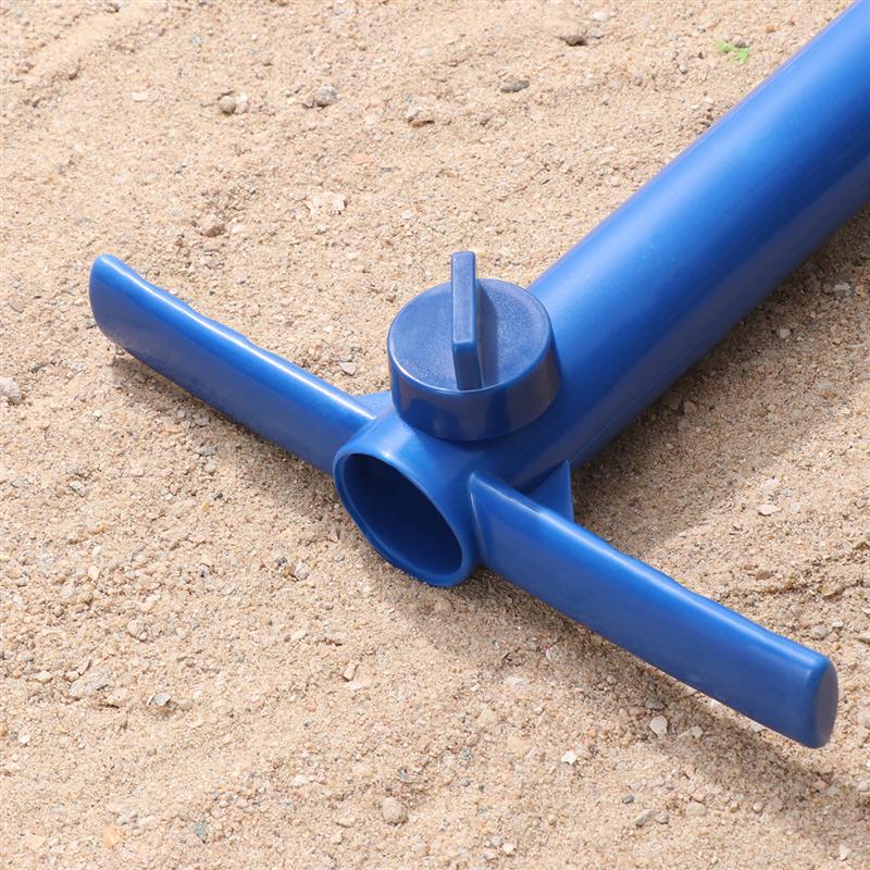 Beach Umbrella Anchor Sand Auger Stand Universal Sand Grabber Spike Auger Holder Umbrella Stretch Stand Holder Random Color