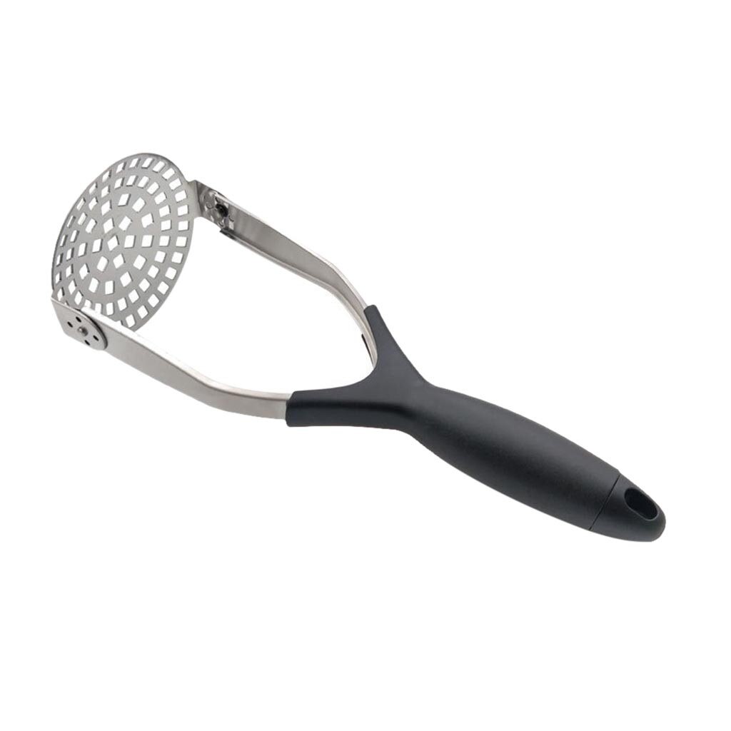 Stainless Steel Pusher Potato Masher Foldable Movable Potato Pressing Tool Potato Puree Vegetable And Fruit Tool Crusher #20: Default Title