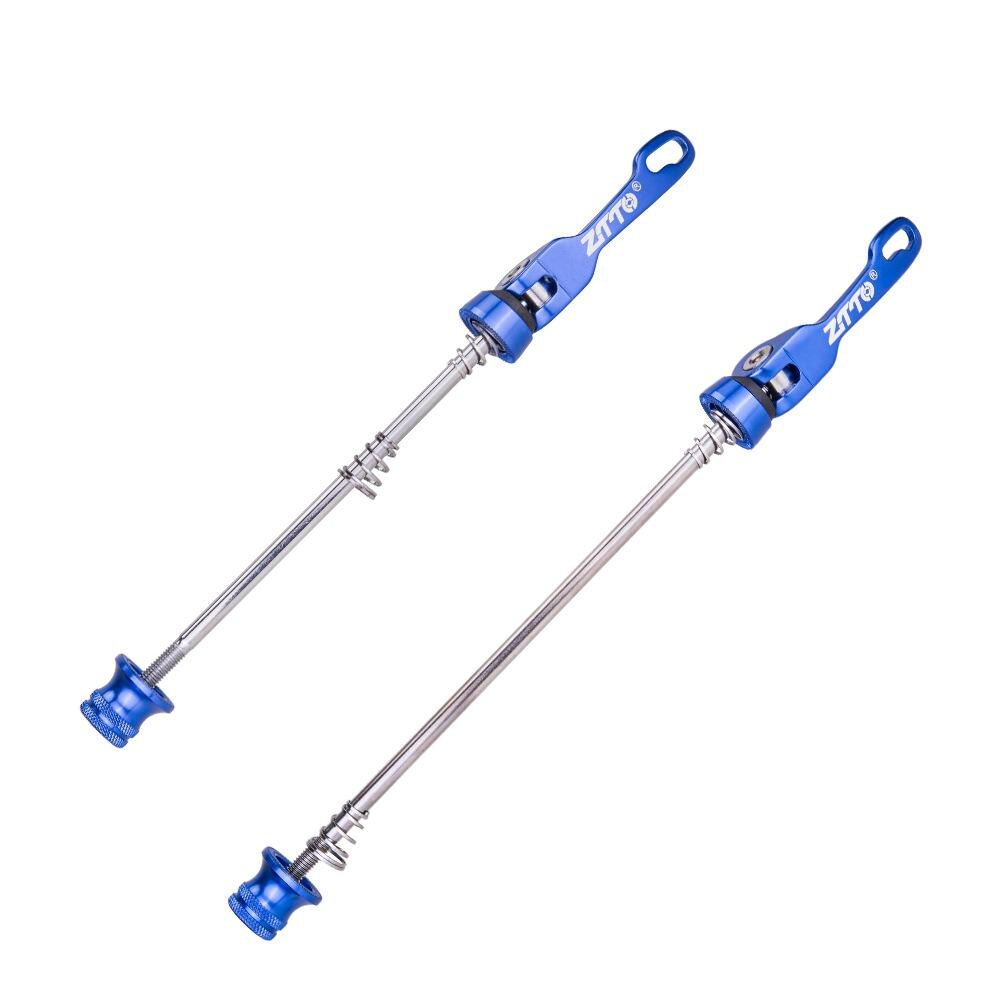 Bicycle Quick Release Skewer Lever For MTB Road Bike Wheel Hub Lightweight Quick Skewers: blue