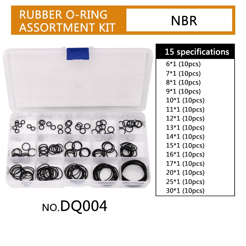 PCP NBR rubberen afdichting O-ringen OD 6 mm-35 mm CS 1 mm 1,5 mm 1,9