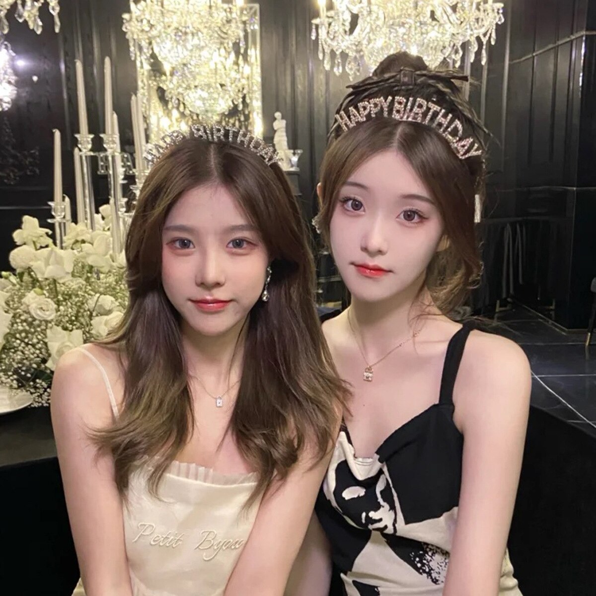 Happy Birthday European And American Birthday Party Headgear Headband Female Letters Happy Birthday Headband Women