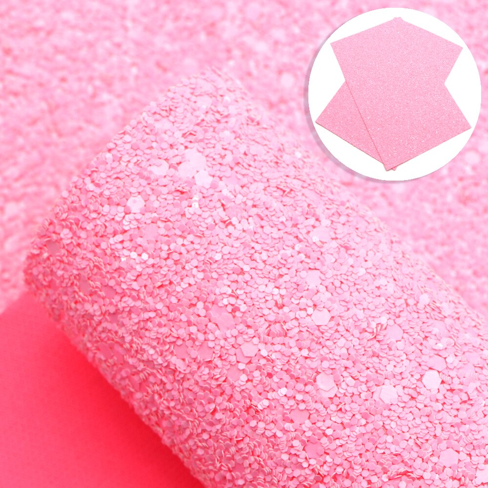 20*33cm Pink Faux Synthetic Leather Fabric For Bows Leather Crafts DIY Handmade Material,1Yc14880: 1106447002