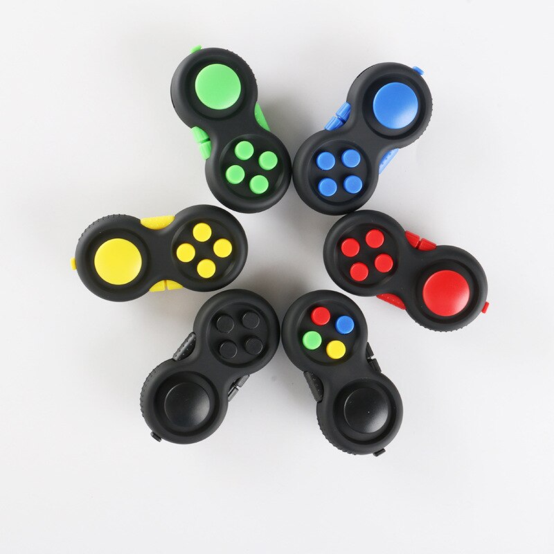 Spillehåndtag legetøj reliever stress hånd kube pad farverigt finger legetøj spil håndtag legetøj intellektuel dekompression