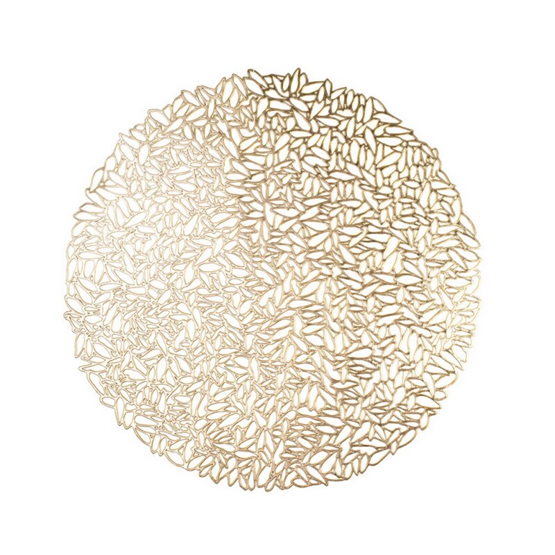 1pc pvc holle isolatie onderzetters tafelmatten voor thuis, kerst, bruiloft, hittebestendige placemat voor eettafel  #1: N