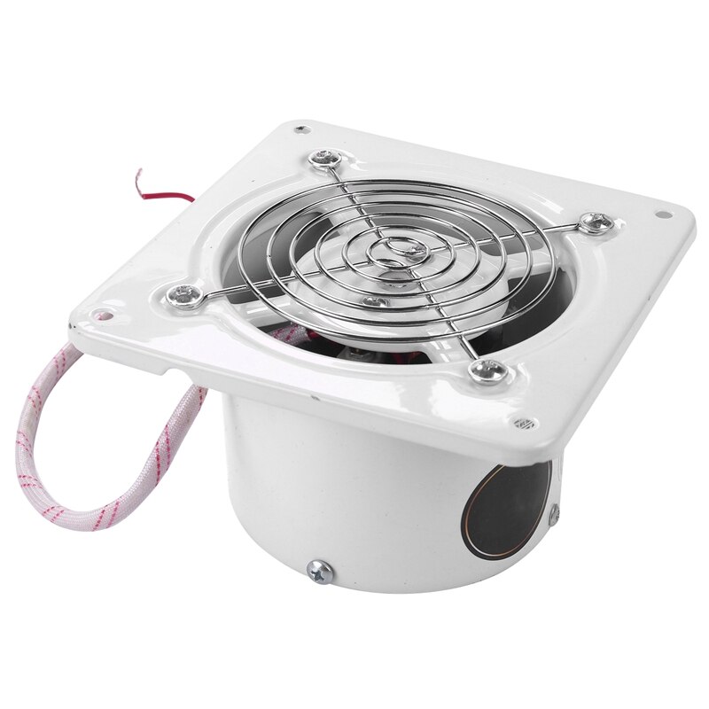 2800R/Min Duct Booster Vent Fan Metal 220V 25W 4 Inch Inline Ducting Fan Exhaust Ventilation Duct Fan Accessories