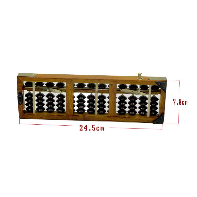 Wooden Frame Classic Ancient Calculator Abacus Soroban Plastics Bead Toy Develop Kid's Mathematics Intelligence Develpment