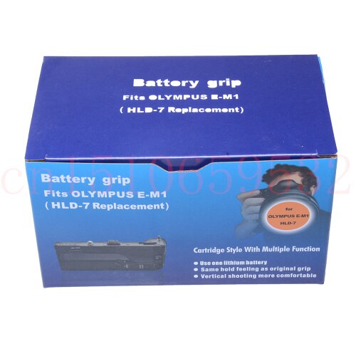 HLD-7 Battery Grip for 0lympus OM-D E-M1 OMD EM1 Compact System Cameras