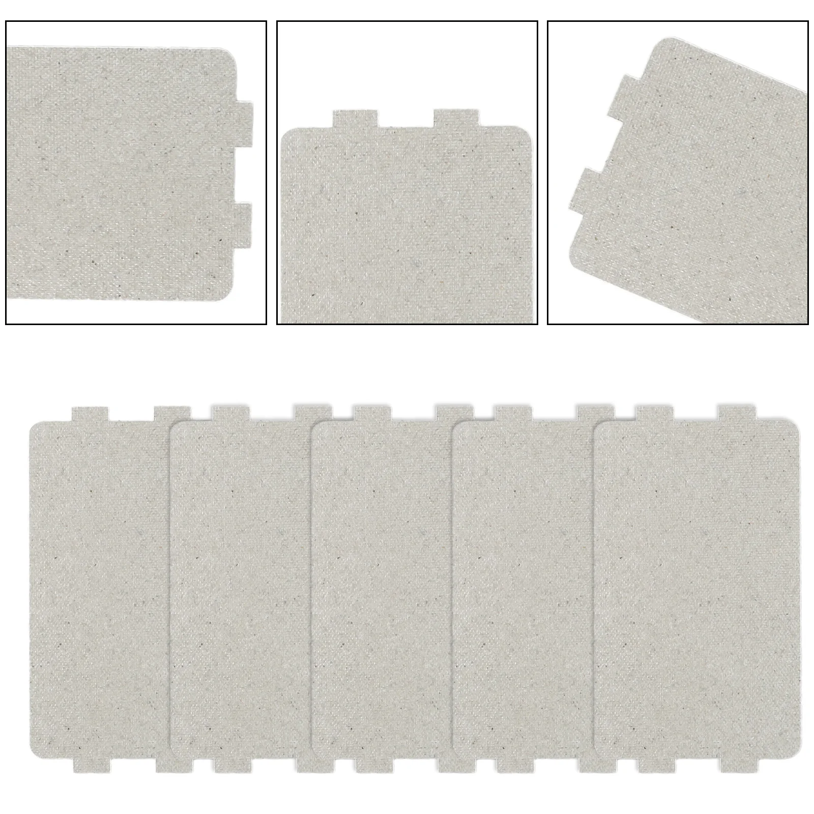 5-delige magnetron mica board vervangende reparatieonderdelen voor huishoudelijke apparaten magnetron broodrooster elektrische föhn verwarming