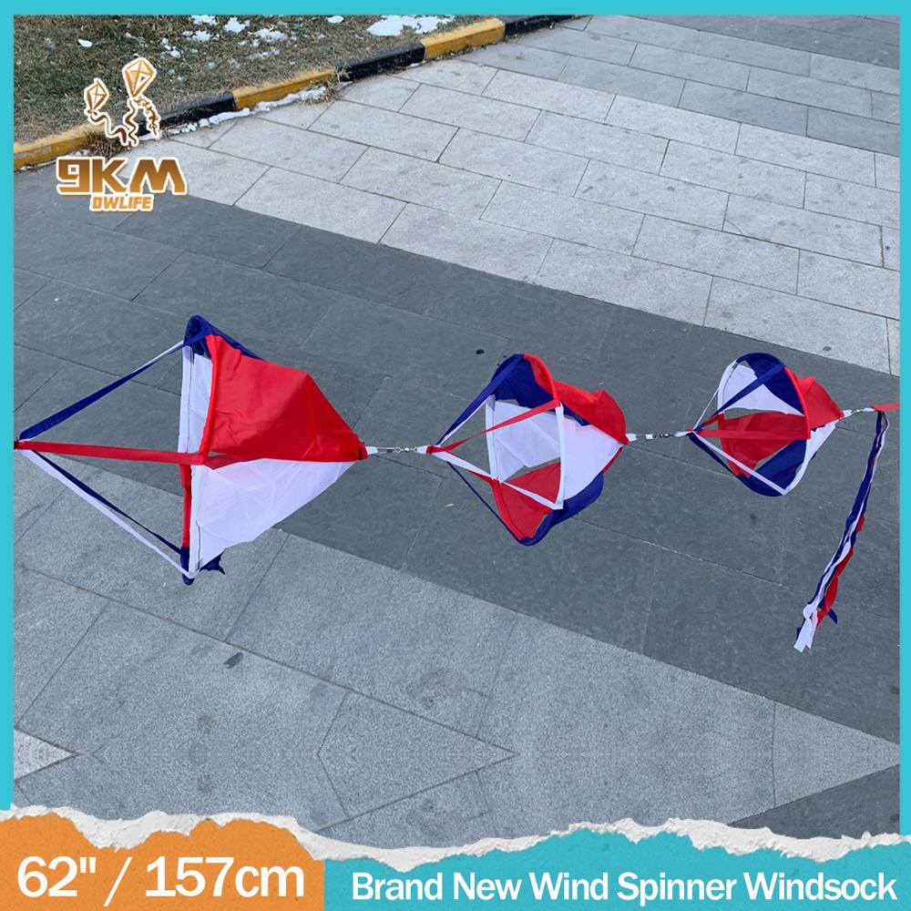 Kite Windsock - 100cm + 60cm Tail - Nylon - Outdoor Garden Decor - RC Racing Airplane Direction