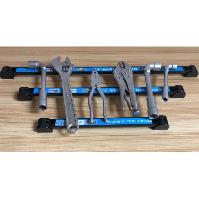 wrench Storage Hardware Tools box Magnetic Tool Storage Rack Box Wall-mounted Magnetic Suction Storage tool