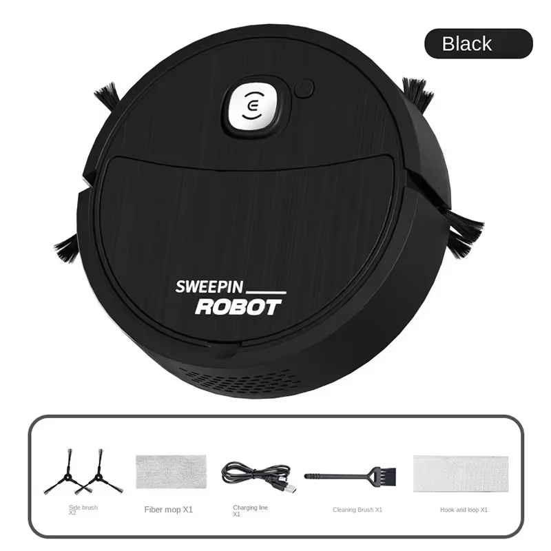 Xiaomi 5-in-1 slimme veegrobot Draadloze stofzuiger Vegen Zuig Dweilen Reinigingsmachine Huishoudapparaat Keukenrobot: WHITE