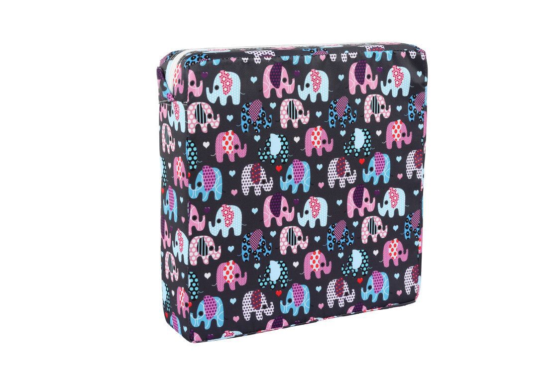 Kinderen Verhoogd Stoel Pad Baby Dineren Kussen Verstelbare Verwijderbare Kinderstoel Stoel Verhogingskussen Zitje Stoel Voor Baby Care: Elephant cushion