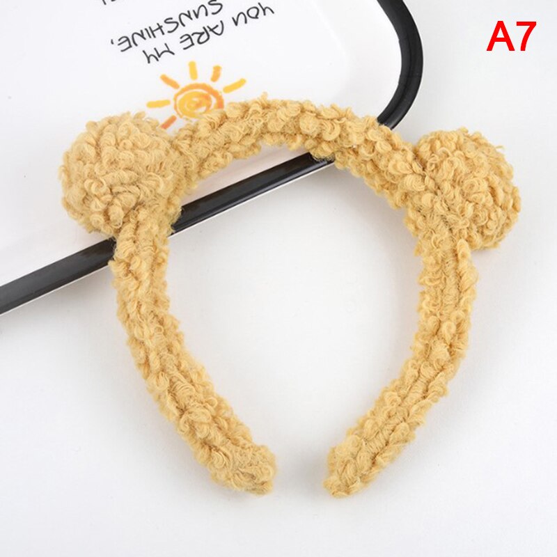 Serre-tête pour cheveux bouclés en forme de mouton sauvage, accessoire de coiffure, joli serre-tête: 7