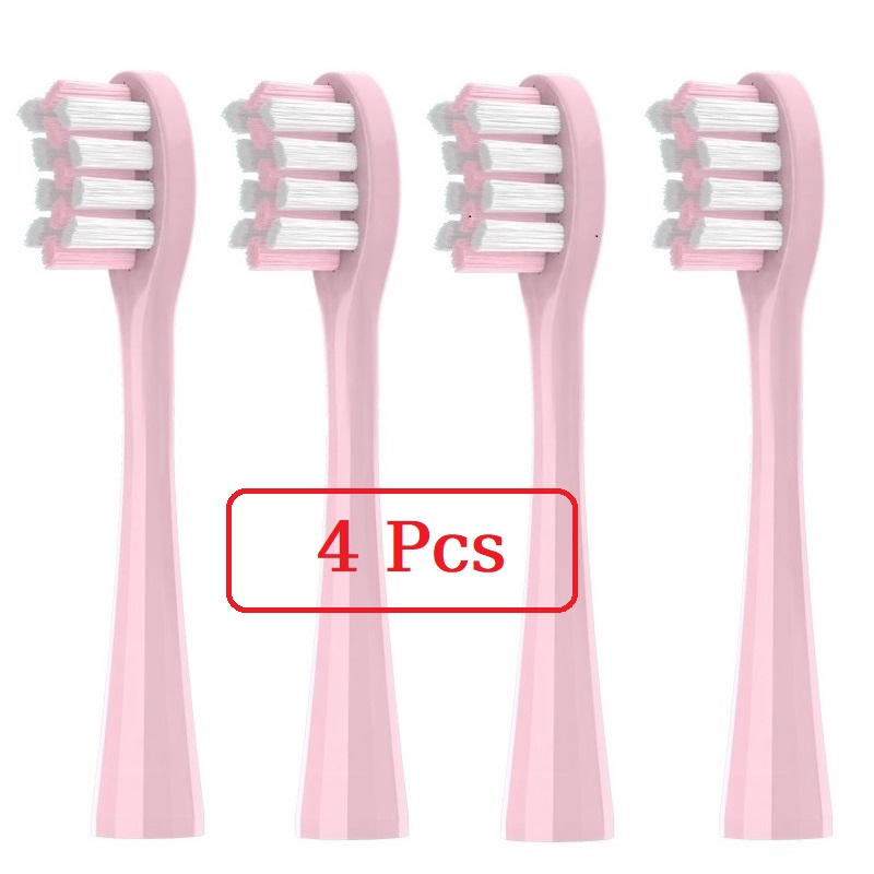 4/8/12/16 Pcs Replacement Brush Heads For usmile Electric Toothbrush Head Deep Clean Type / Soft Bristle Type: Ivory
