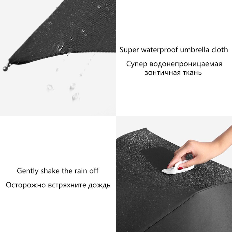 TOPX 3Fold Light Automatic Umbrella Wind Resistant Men 4 Colors handle Umbrella Rain Men Women price