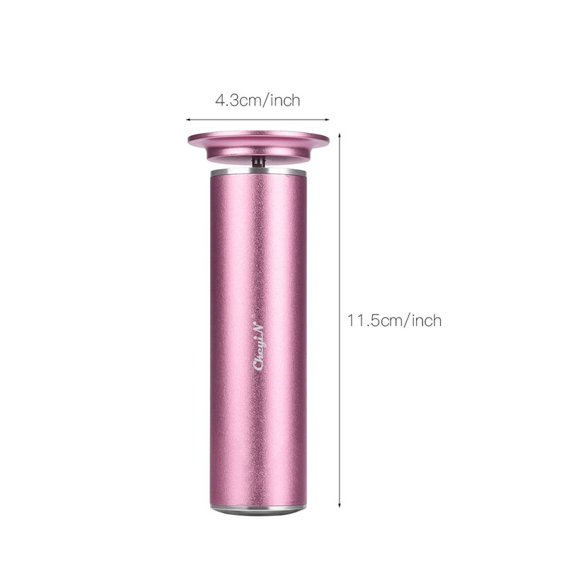 Lima eléctrica de aluminio para el cuidado de los pies, removedor de callos y talón, eliminación de piel muerta, pedicura, 60 almohadillas de molienda, 31 unidades
