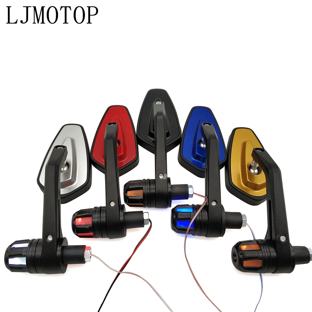 Motorrad griff spiegel mit Wiederum FÜHRTE signal licht Für DUCATI HYPERMOTARD 821 939 SP Hypermotard 950 / 950 SP
