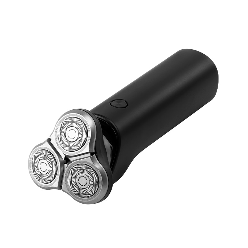 Xiaomi-Afeitadora eléctrica Original Mijia S500, afeitadora de 3 cabezales, máquina de afeitar en seco y mojado, afeitadora de barba, cuchilla lavable, pantalla LED