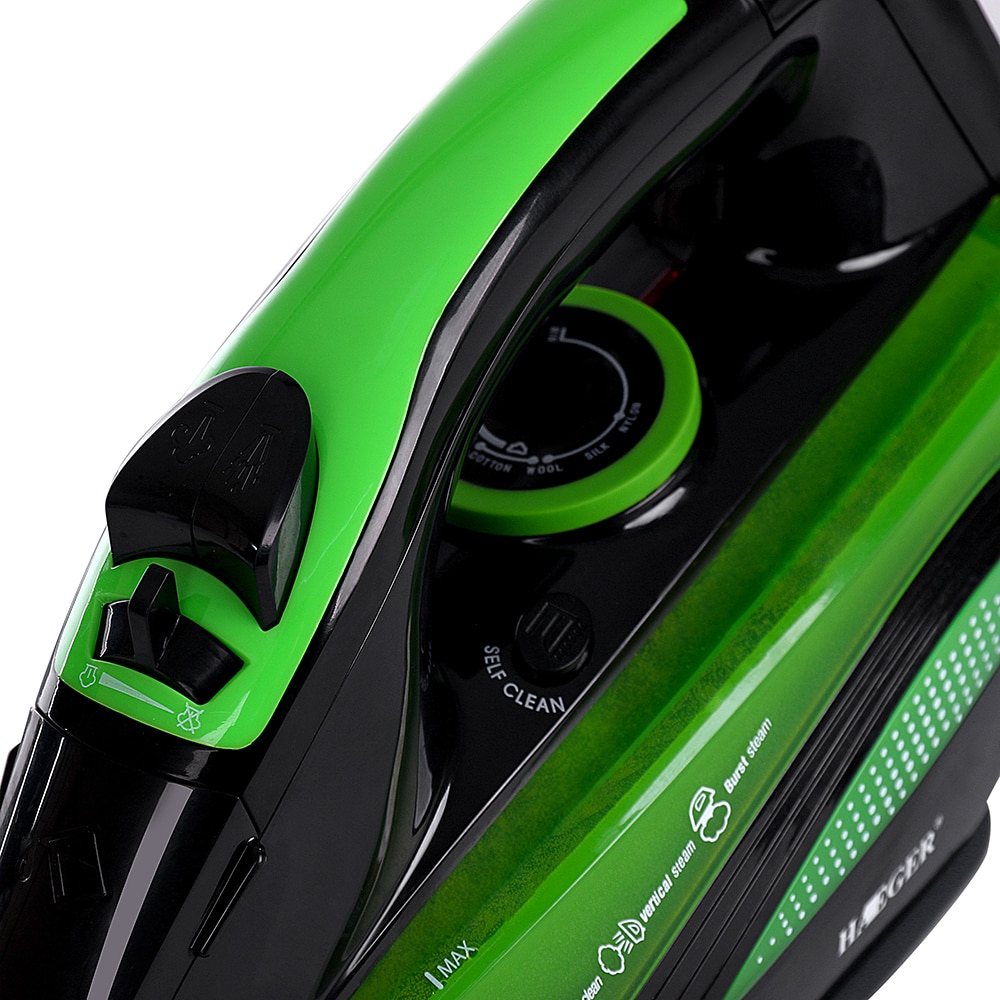 2200W Electric Iron Clothes Teflon Steam Iron Handheld Flatiron Home Garment Ironing Machine