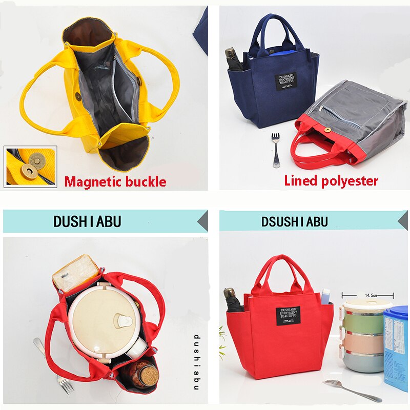 Women Pure color Tote Canvas Casual Hand Bags Lady messenge Bag Simple Canvas Shoulder Bag female Casual Tote