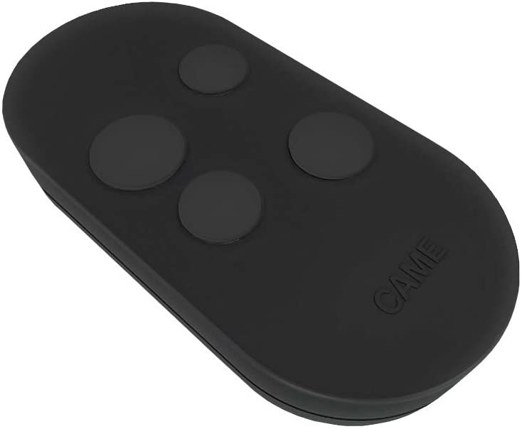 2x CAME TOPD4FKS télécommande code fixe 4 canaux double fréquence noir