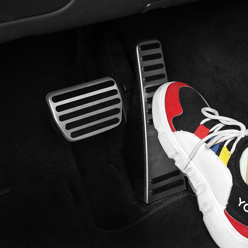 Voor Volvo XC60 XC90 S90 V90 2022 2023 2024 Roestvrij Auto Voetsteun Pedaal Gaspedaal Rempedalen cover Anti-Slip Pads