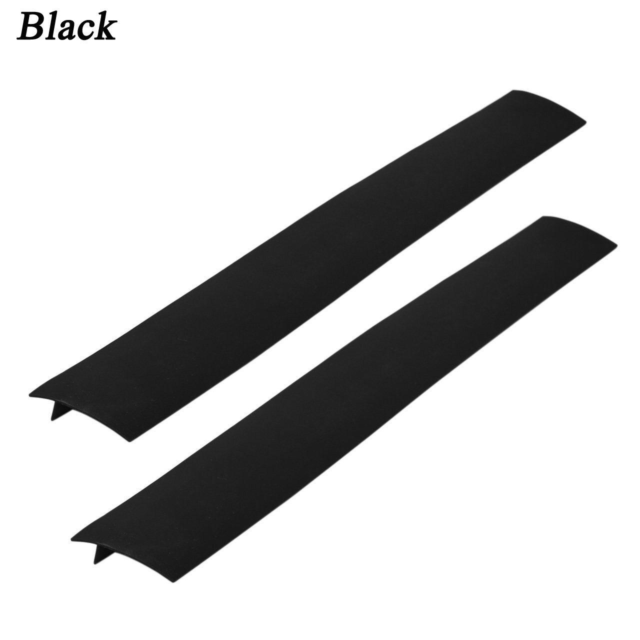 1pc t formad silikon kamin mot lucka flexibla värmebeständiga lock påfyllning tätningar spill matta olja damm vatten tätning 53cm 15: Svart