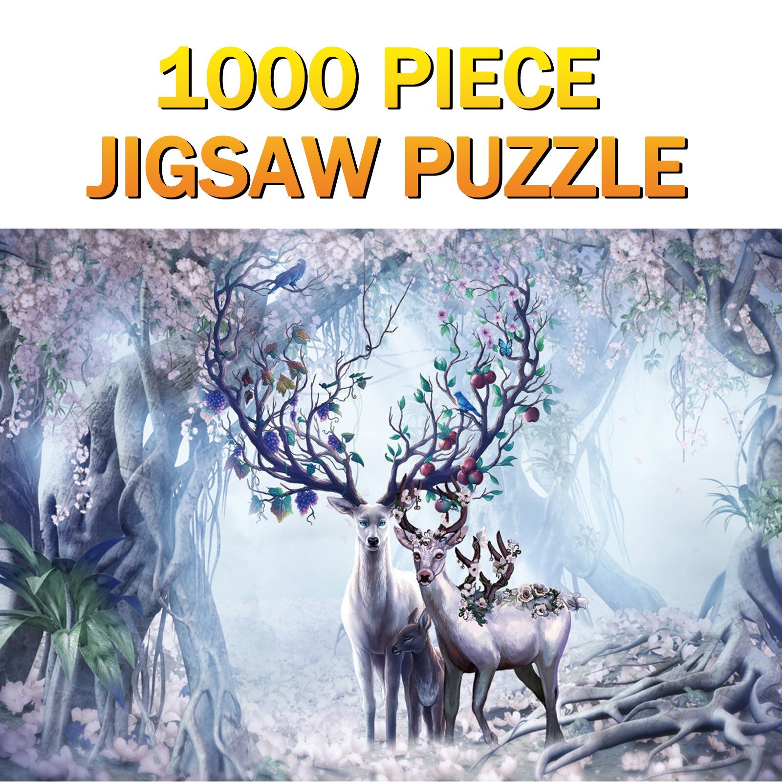 Moo Se Huis Puzzel 1000 Stuk Puzzel Woondecoratie Legpuzzels Spel: Default Title