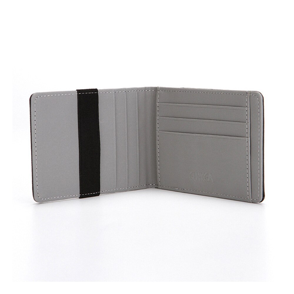 Mannen Creditcardhouder Minimalistische Rfid Blokkeren Portemonnee Kaarthouder Slanke Portemonnee Rfid Blocking Mannen Veilige Faux Lederen Tas Portefeuilles: Grey