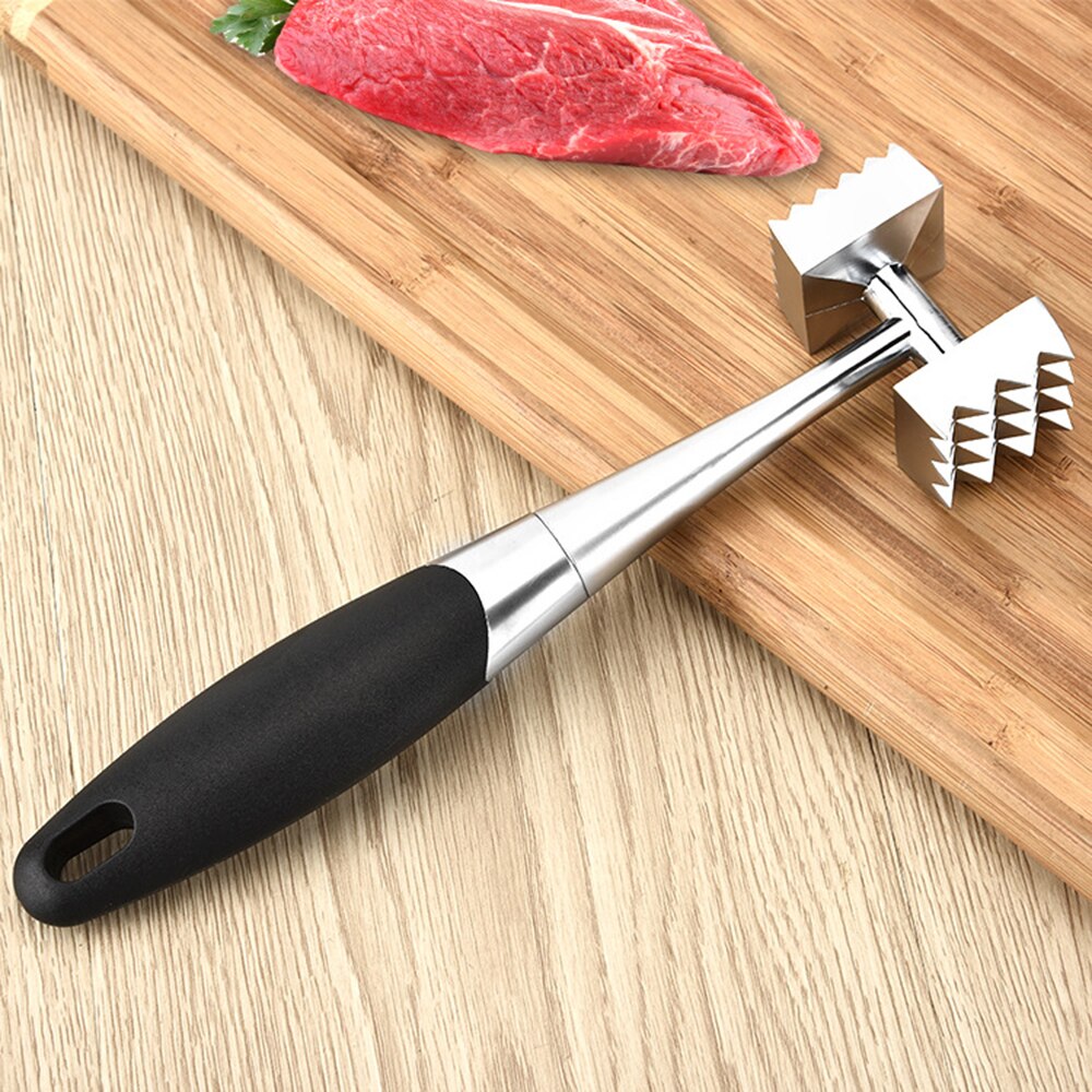 Zinc Alloy Meat Hammer Loose Meat Hammer Pork Chop Steak Hammer Pork Floss Tender Meat Hammer Kitchen Accessories