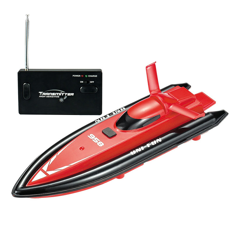 Afstandsbediening Boot Speedboot 2.4Ghz Mini Afstandsbediening Roeiboot Motor Boot Speelgoed Kinderen Elektrische Speelgoed Boot Model Afstandsbediening co