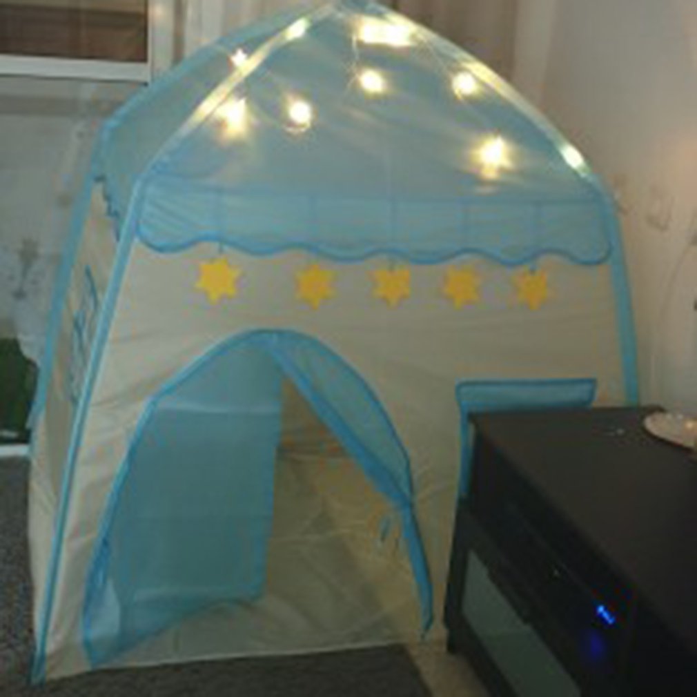 Tenda per bambini interno all'aperto castello tepee teatro Fata Casa portatile teatro tende pieghevoli per bambini piccoli